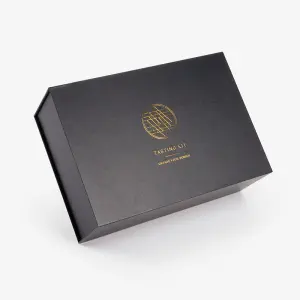 Flip Top Wine Box with Insert