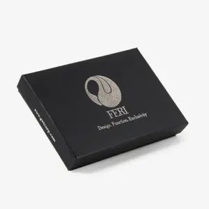 Leather Jewelry Lid-Off Box