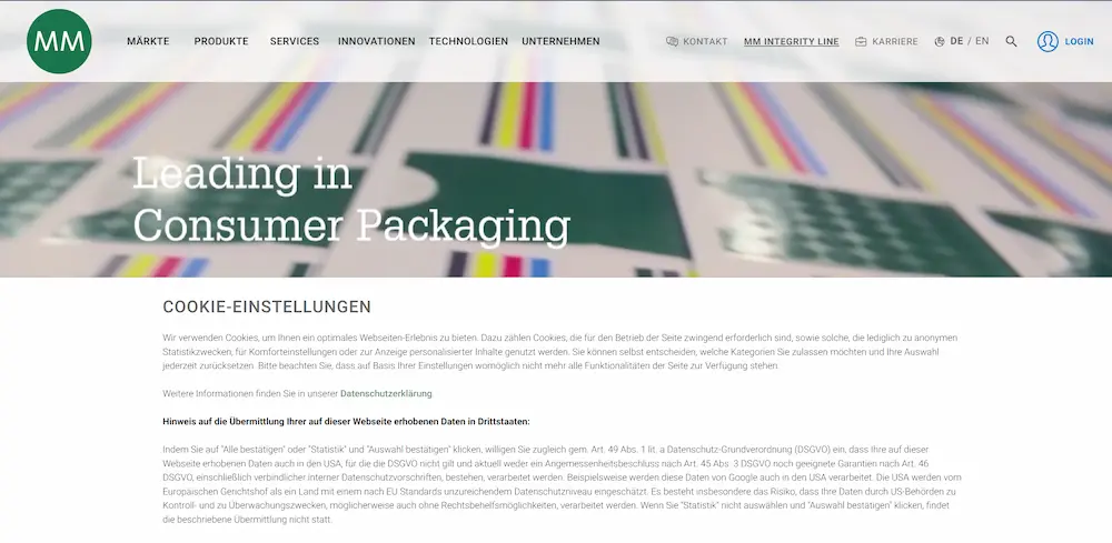 Mayr-Melnhof Packaging (China) Co., Ltd.