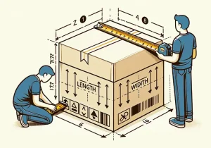 Measure box dimensions