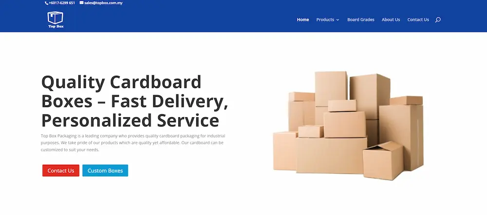 Top Box Packaging