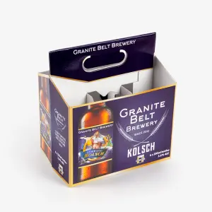 6 Bottles Packs Beer Carrier Boxes