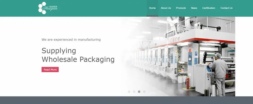 Jiangyin Huayuan Aluminum-Plastic Pack Co., Ltd.
