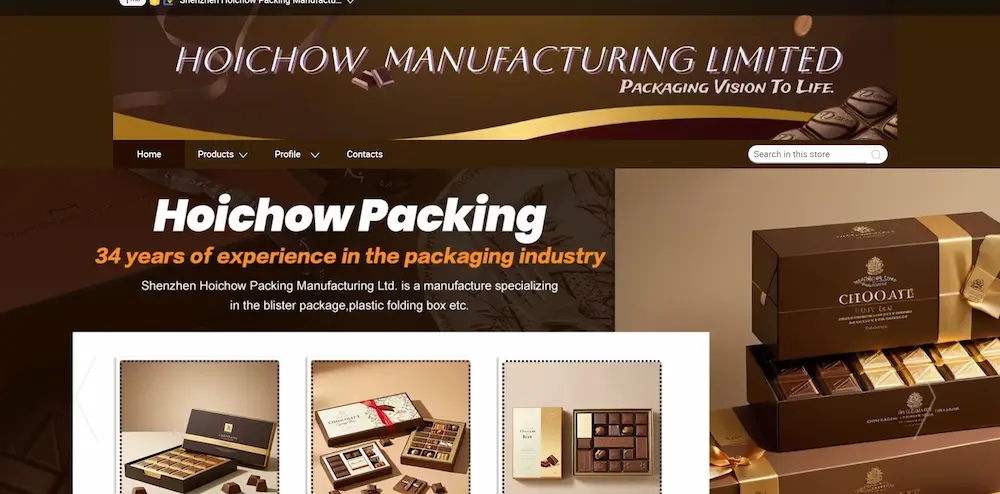 Shenzhen Hoichow Packing Manufacturing Ltd.