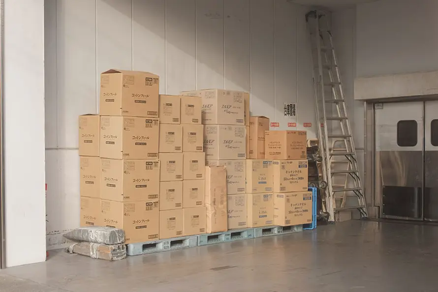 Corrugated Box Storage