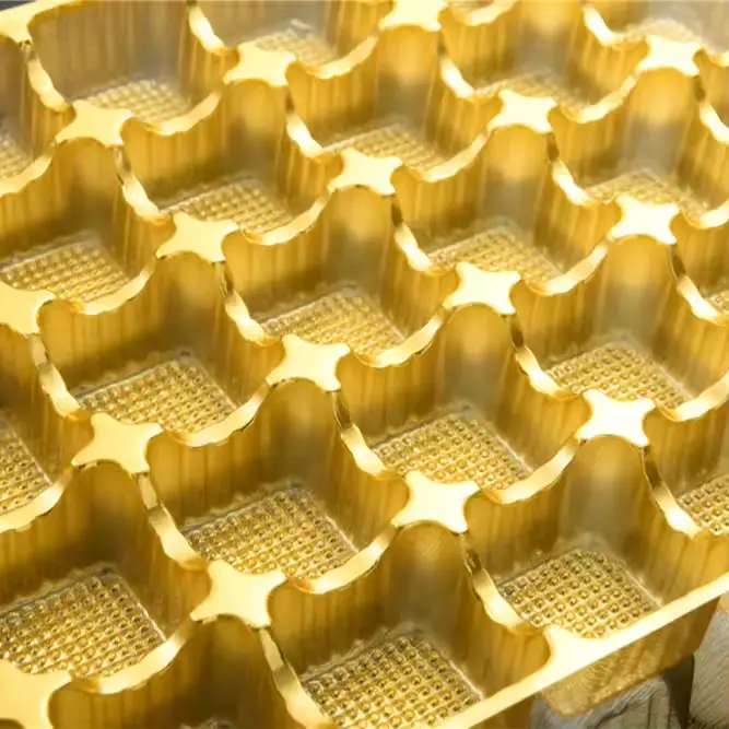 chocolate blister packaging tray