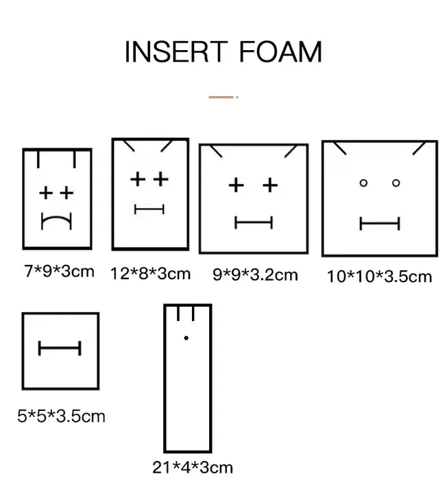 Black Insert Foam