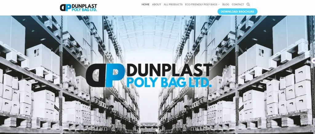 Dunplast Poly Bag Manufacturer