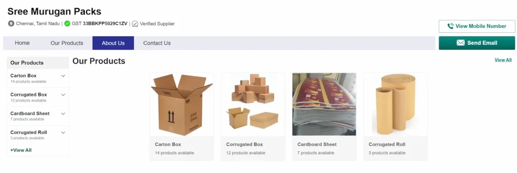 Sree Murugan Packagings