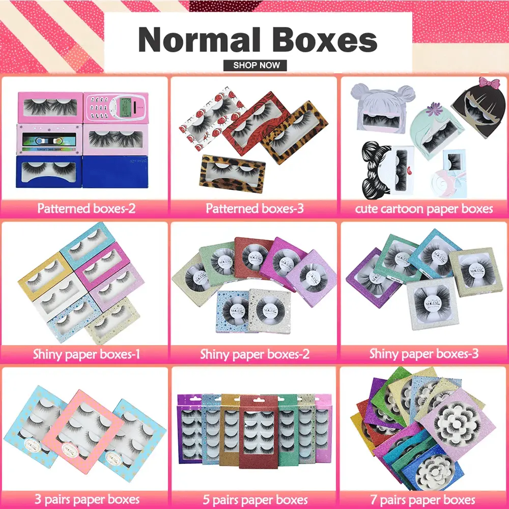 eyelash packaging box bulk