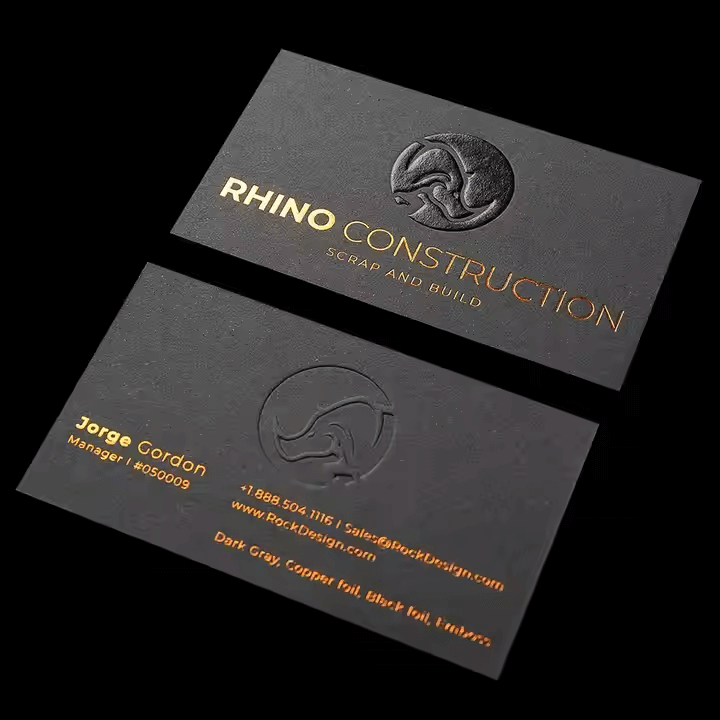 custom business card