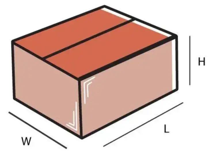 Length × Width × Height