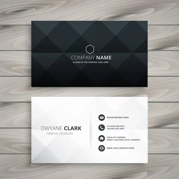 business card