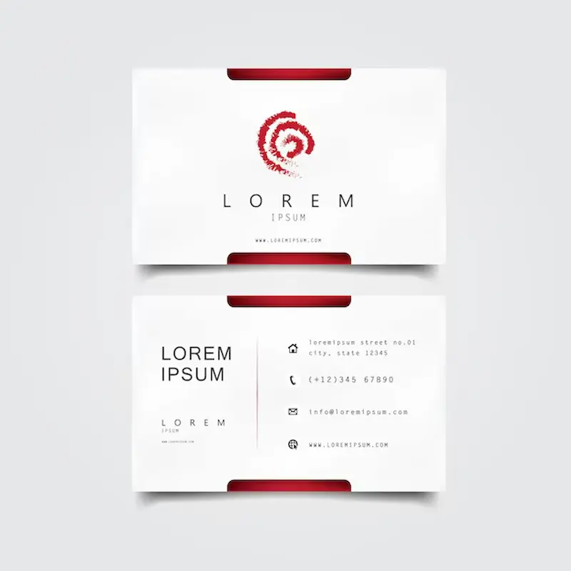 business card
