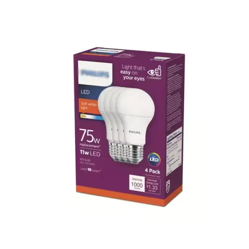 led bulb box