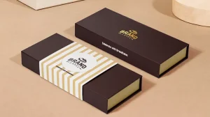 mushroom chocolate bar packaging