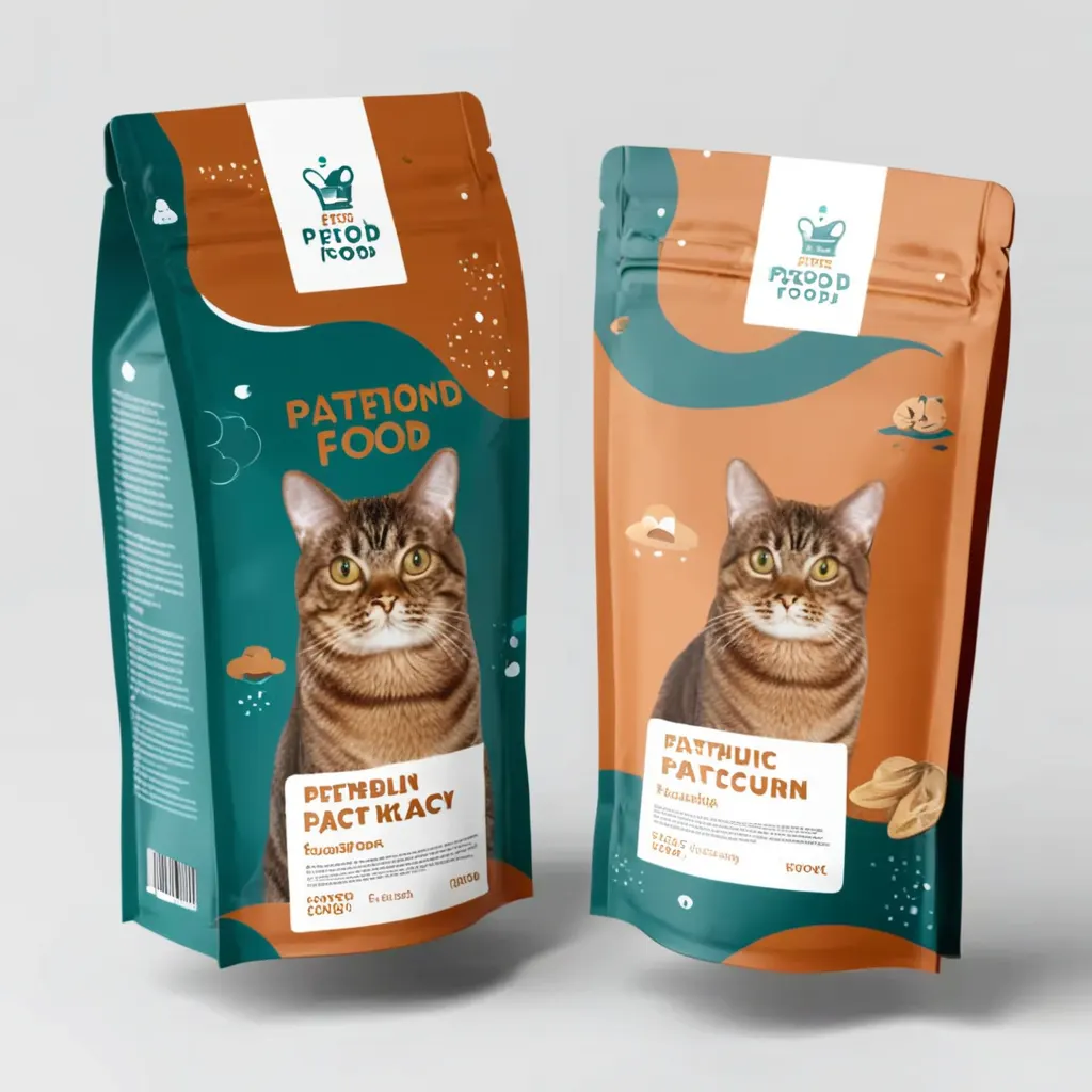 Pet food packaging