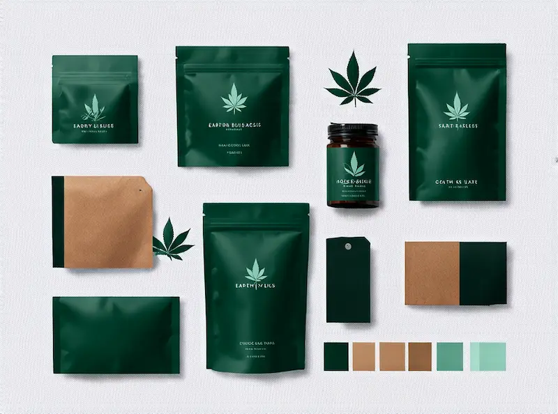 Green Coloring for Weed Packaging