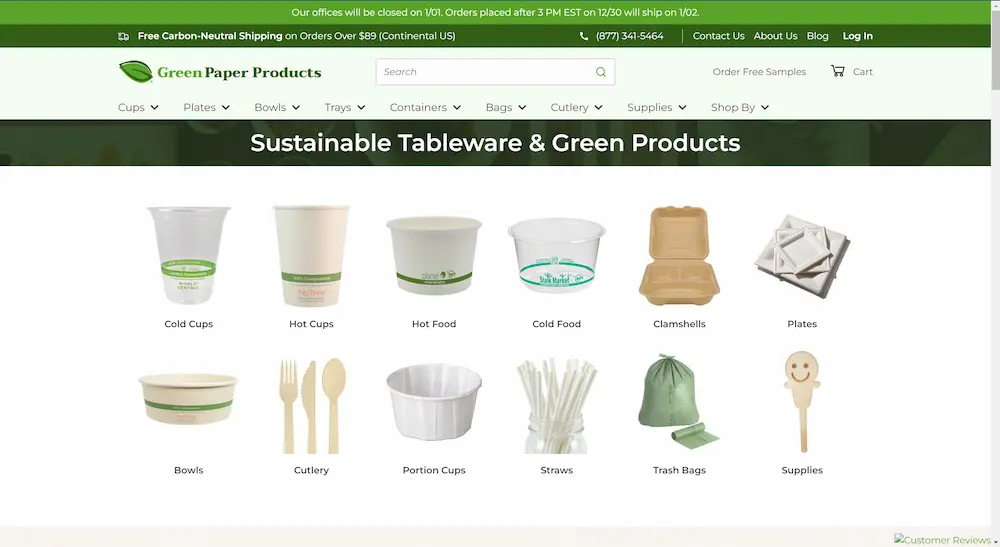 Green Paper Products