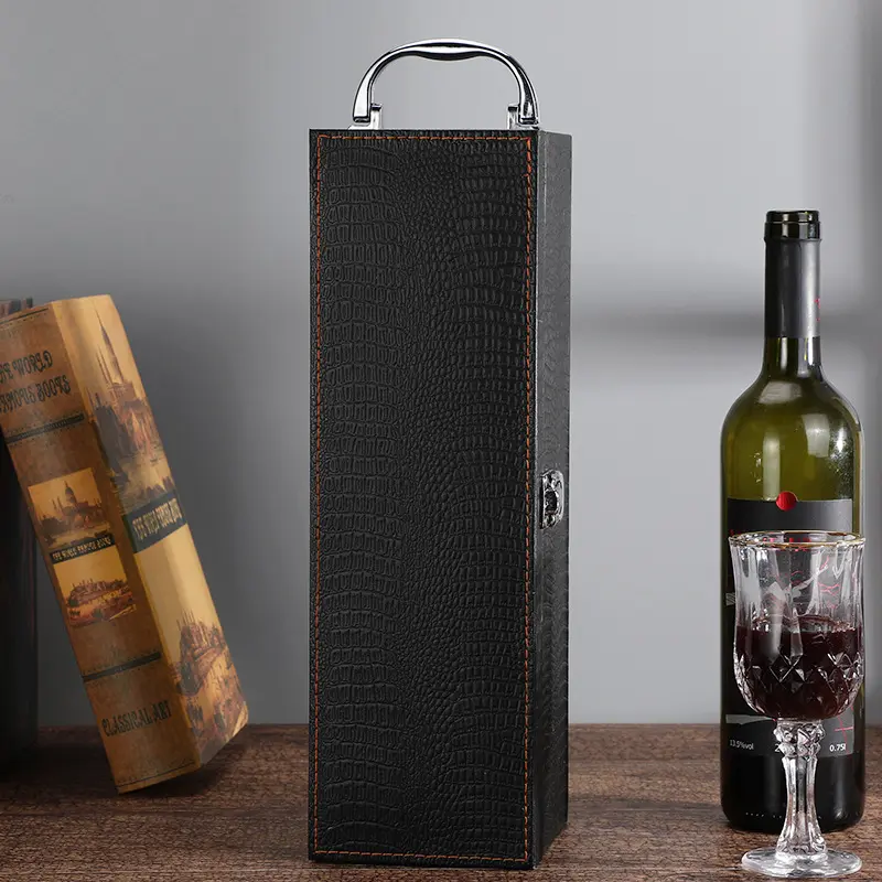 Leather Wine Packaging