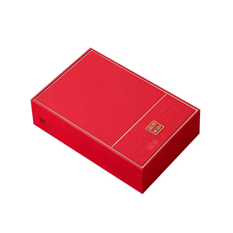 Dark blue tea gift box
