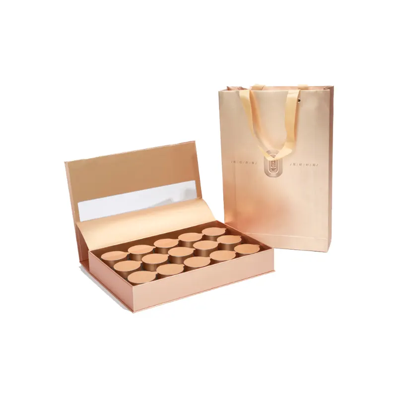Dark blue tea gift box