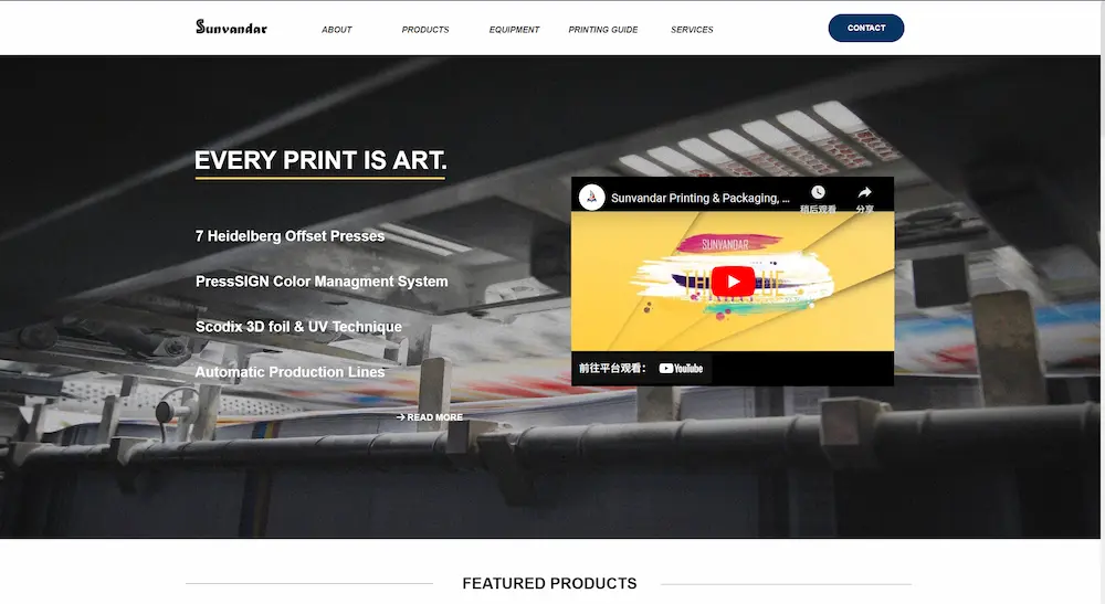 Sunvandar Printing & Packaging Co., Ltd.
