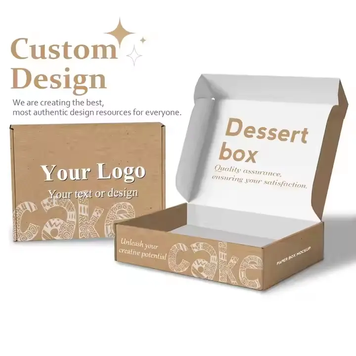 custom food packaging boxes with logo