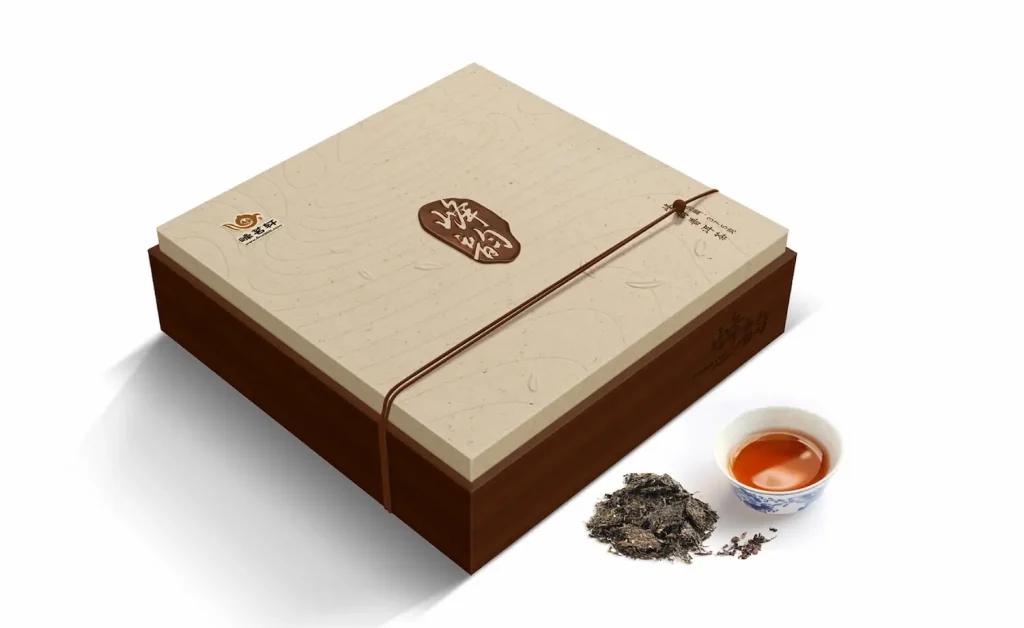 High-end tea gift box packaging