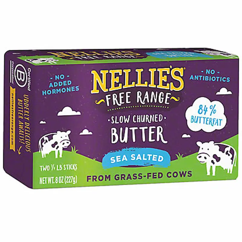 Nellie’s vintage packaging
