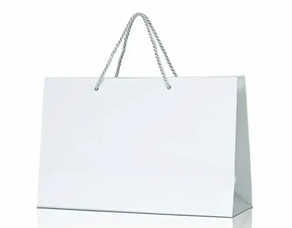 White paper bag