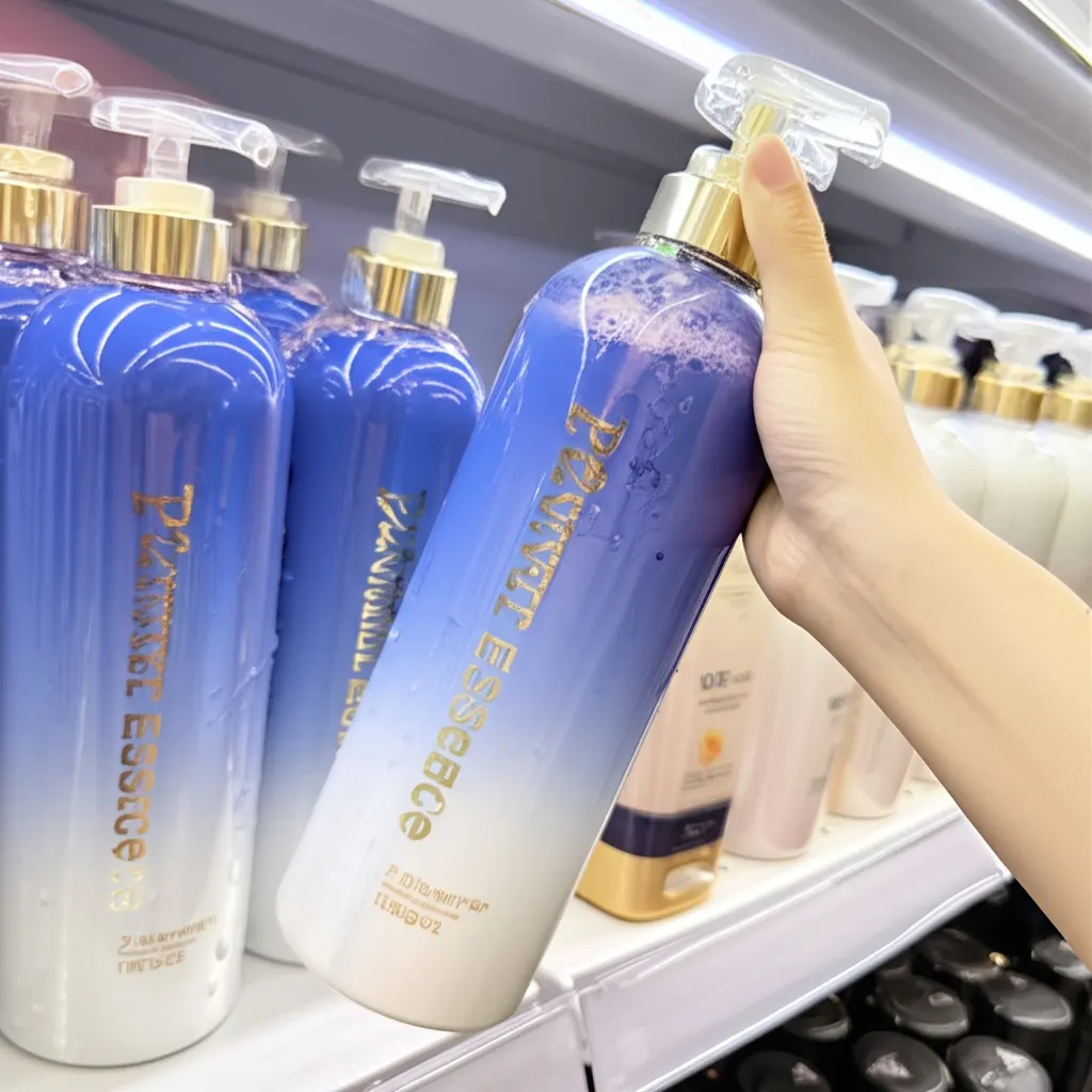 Bottled shampoo