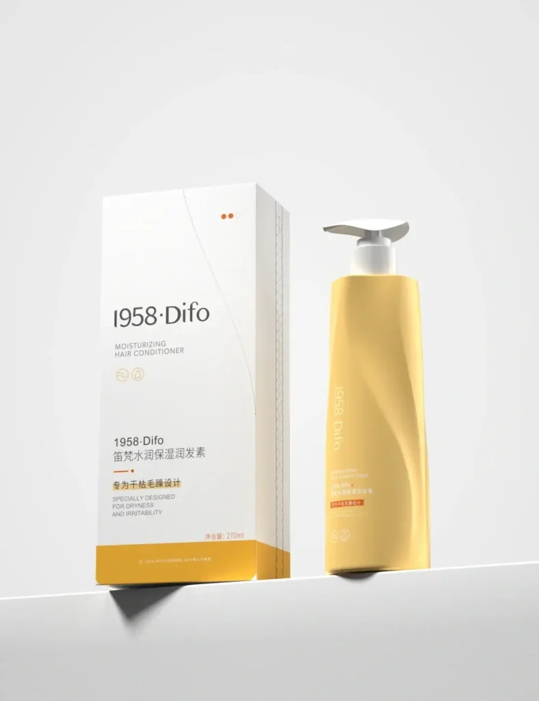 Conditioner packaging box