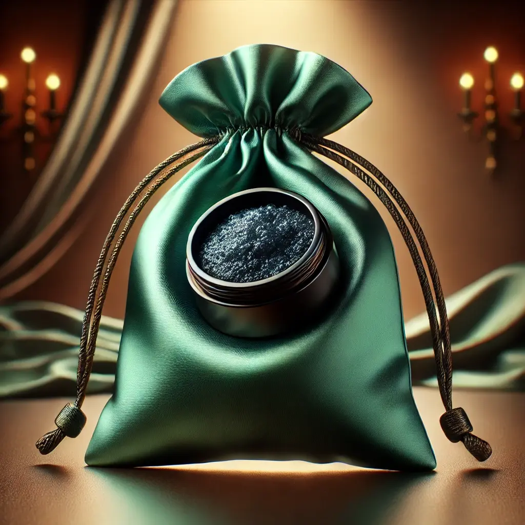 Satin Pouches with Drawstrings