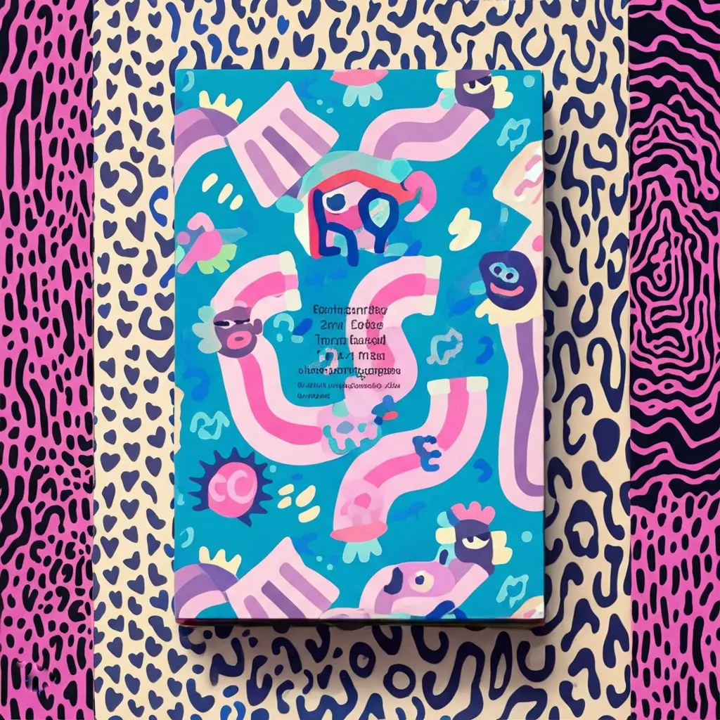 Skincare packaging ideas with interesting patterns and colors