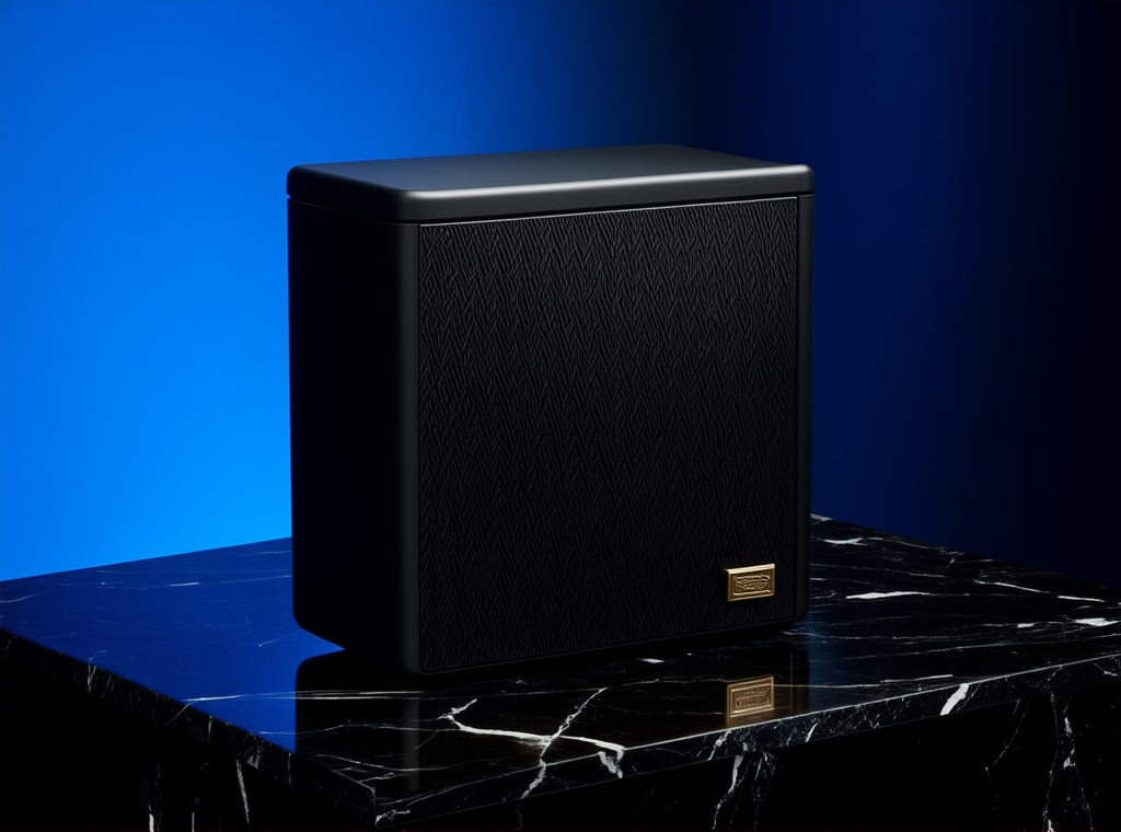 Matte black metal hard case