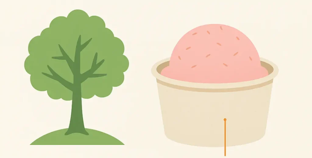 Paper Ice Cream Cups