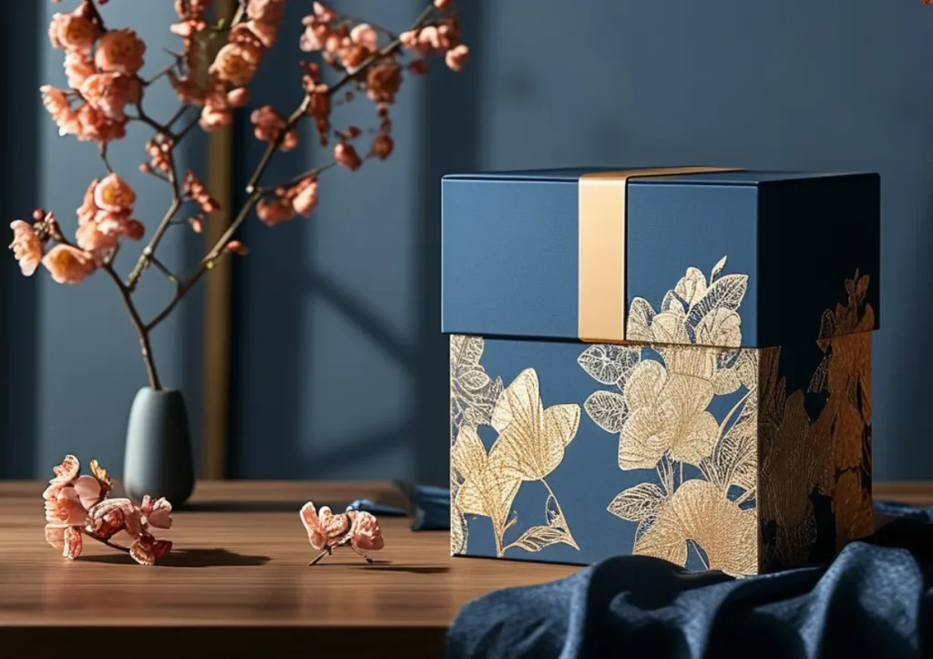 blue gift box