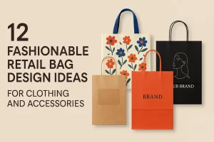 12 Fashionable Retail Bag Design Ideas for Clothing and Accessories