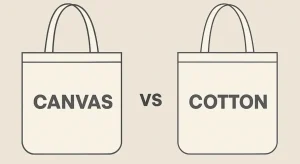 Canvas vs. Cotton Tote Bag