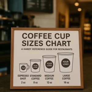 Coffee Cup Sizes Chart