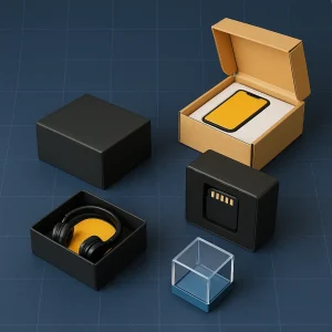 Customized Electronic Product Packaging Boxes (for different types)