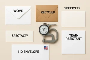 Types of Envelope Paper & Weight of Envelopes