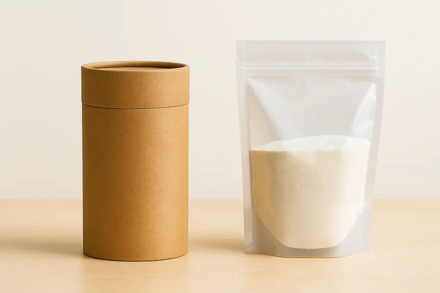 Comparing paper tubes to other packaging options