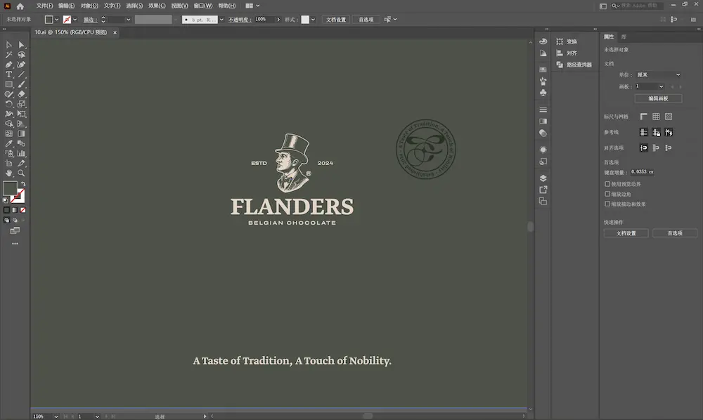 Edited vector file