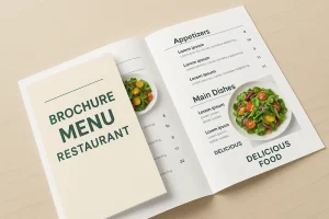 How to Craft a Brochure Menu Restaurant That Converts