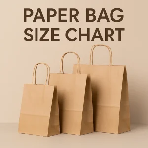 Paper Bag Size Chart: Find the Perfect Custom Bag Dimensions for Your Products