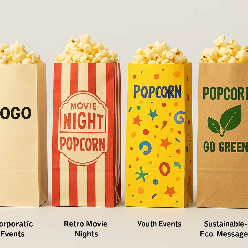 Popcorn paper bag