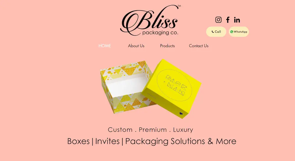 Bliss Packaging Co