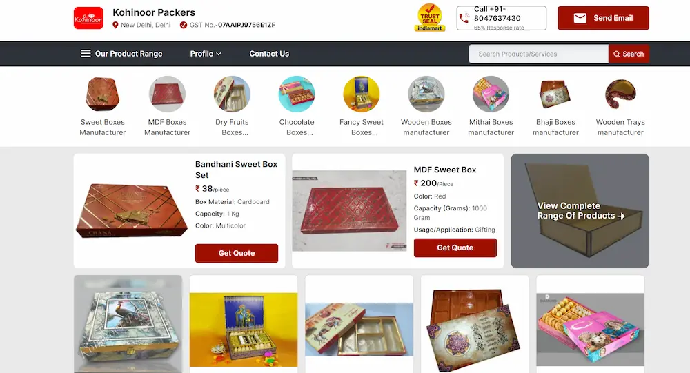 Kohinoor Packers